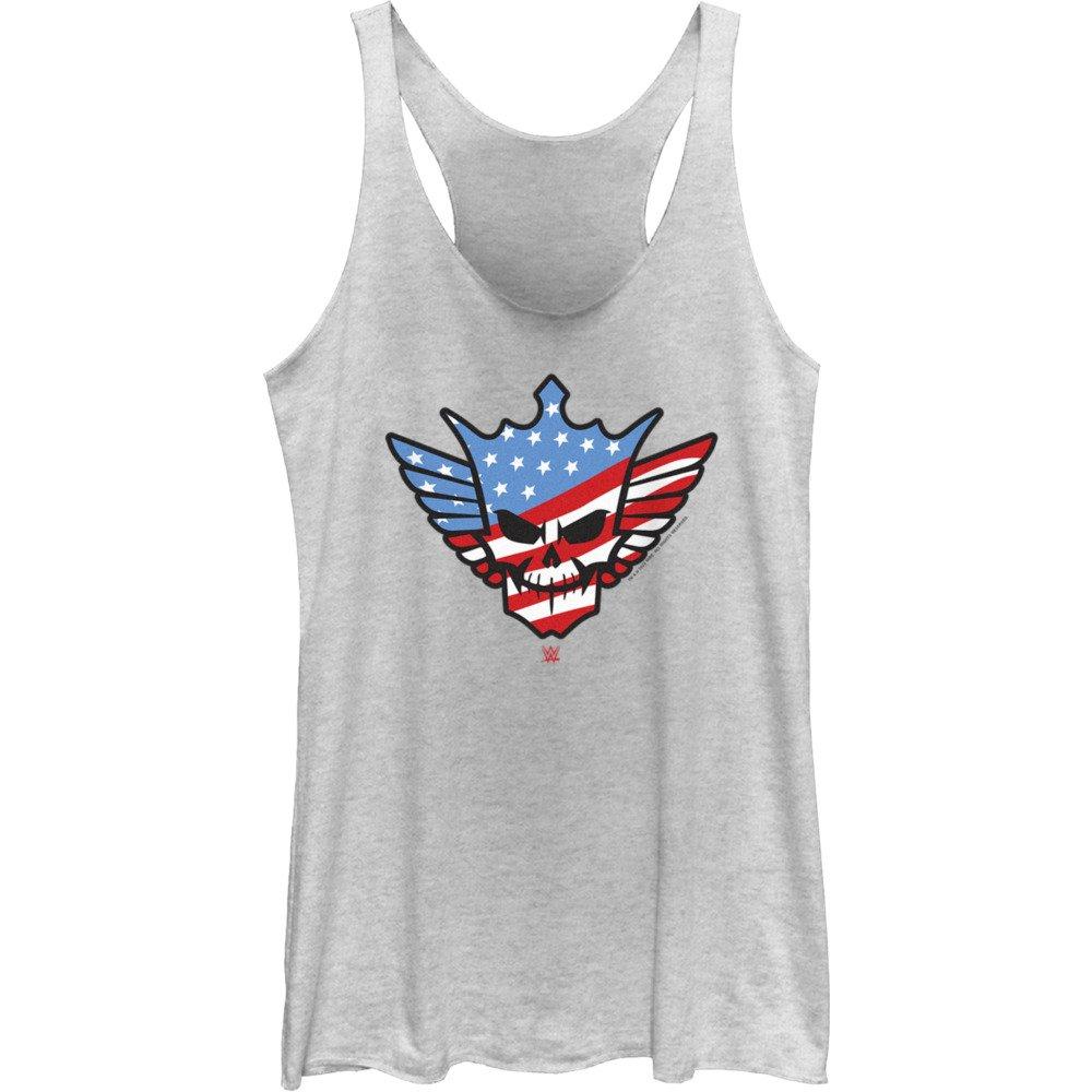 WWE Cody Rhodes American Nightmare Skull Girls Tank, , hi-res