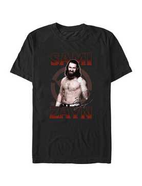 WWE Sami Zayn Portrait T-Shirt, , hi-res