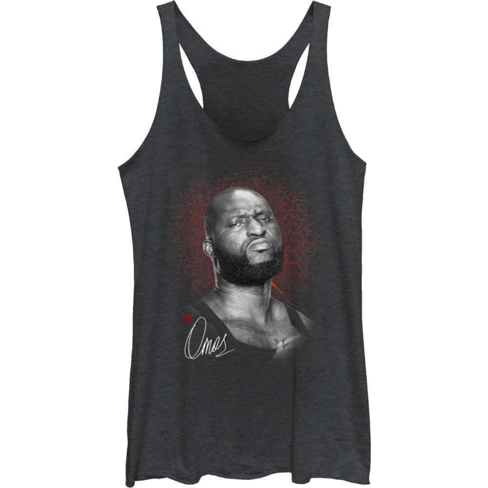 WWE Omos Portrait Girls Tank, BLK HTR, hi-res