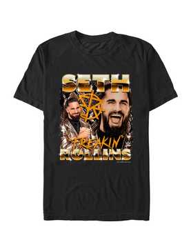 WWE Seth Freakin Rollins Collage T-Shirt, , hi-res