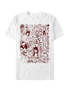 WWE Attitude Era Doodles T-Shirt, , hi-res