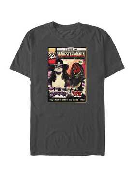 WWE WrestleMania The Undertaker Vs Kane Comic Cover T-Shirt, , hi-res