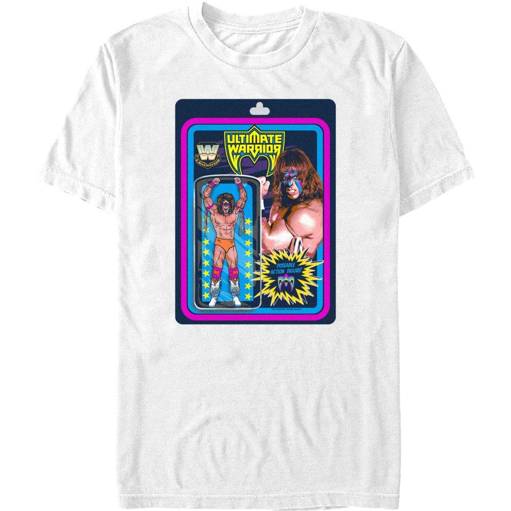 WWE Ultimate Warrior Action Figure T-Shirt, WHITE, hi-res