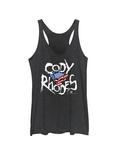 WWE Cody Rhodes Name Logo Girls Tank, BLK HTR, hi-res