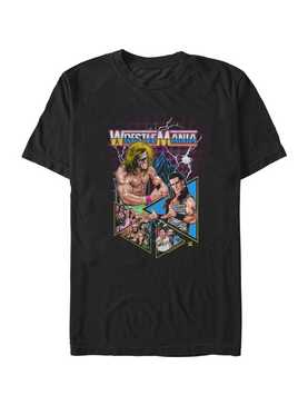WWE WrestleMania Retro Grid Poster T-Shirt, , hi-res