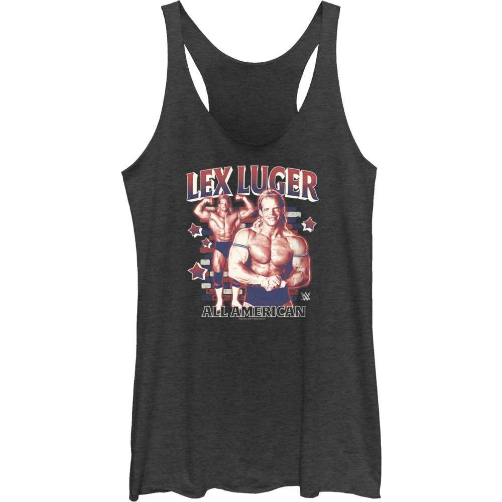 WWE Lex Luger All American Pose Girls Tank, , hi-res