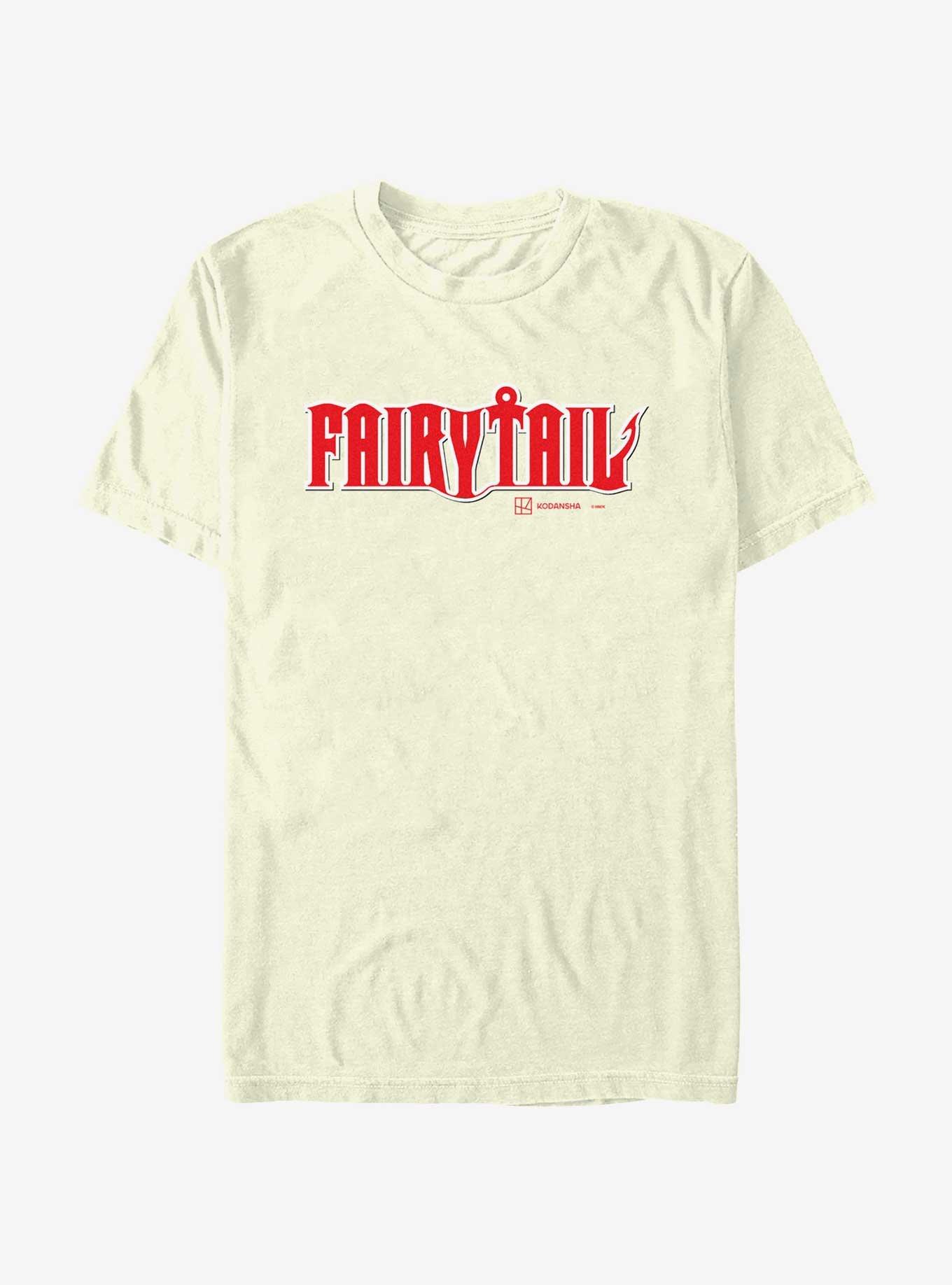 Fairy Tail Fairytail Logo T-Shirt, NATURAL, hi-res