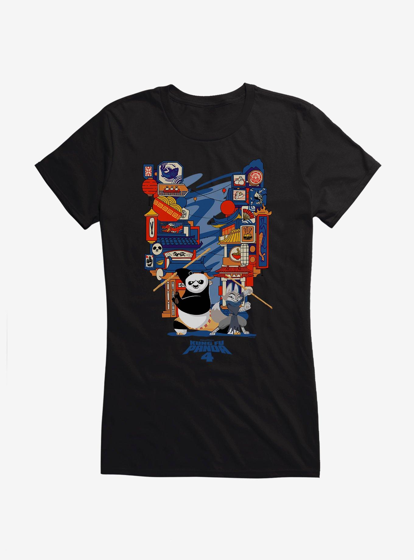 Kung Fu Panda 4 The Big City Girls T-Shirt, , hi-res