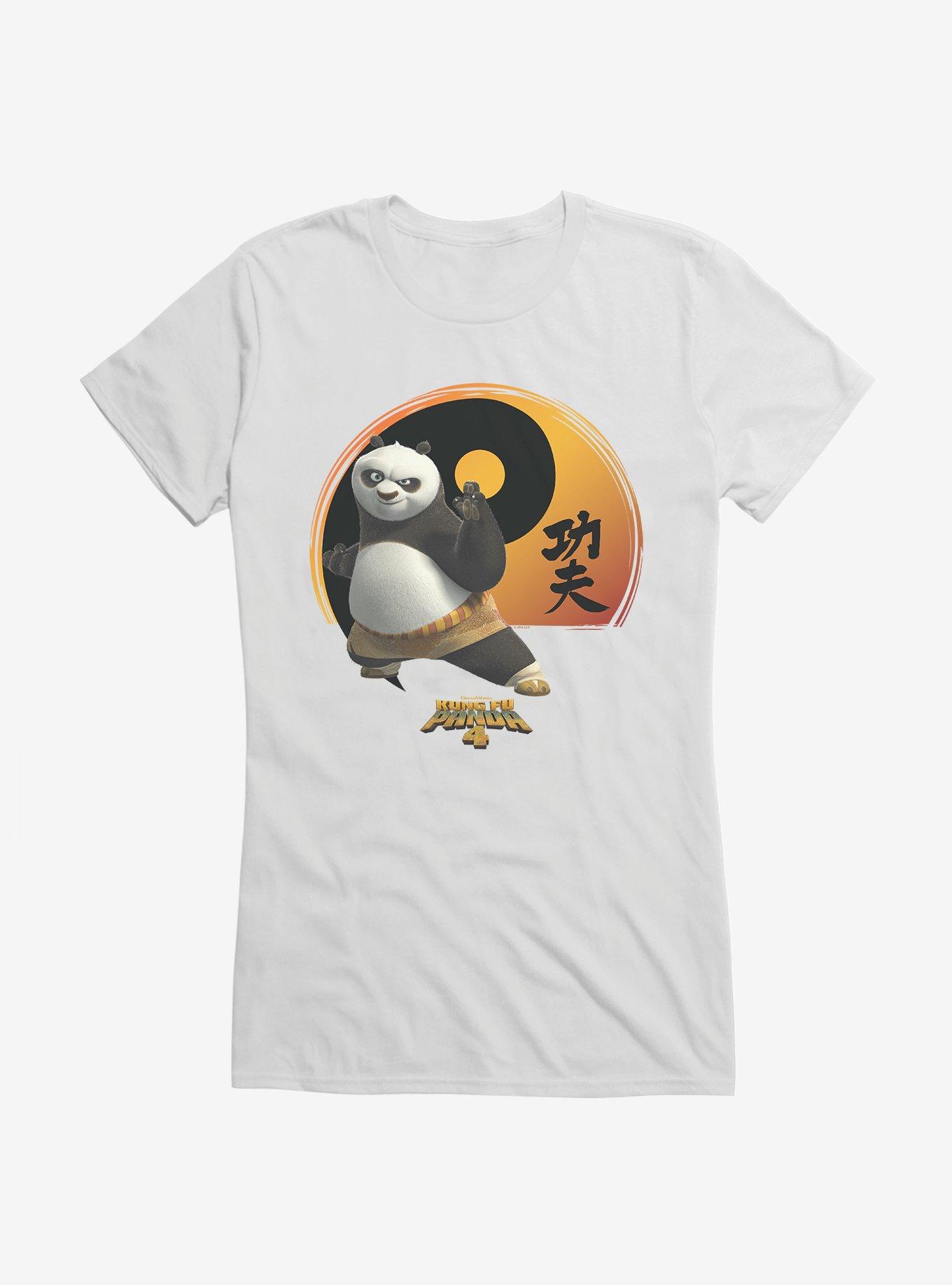 Kung Fu Panda 4 Yin And Yang Symbol Girls T-Shirt, , hi-res