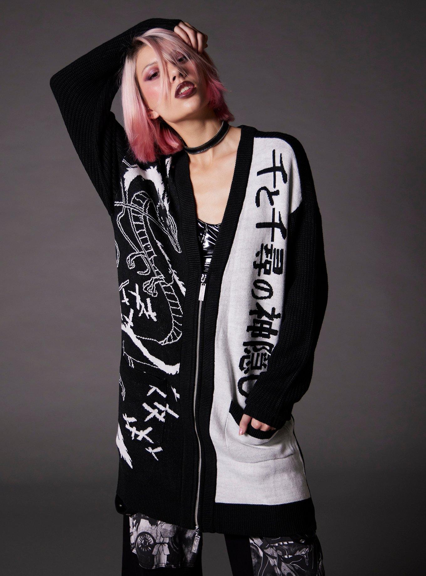 Her Universe Studio Ghibli® Spirited Away Haku Girls Long Zipper Cardigan, , hi-res