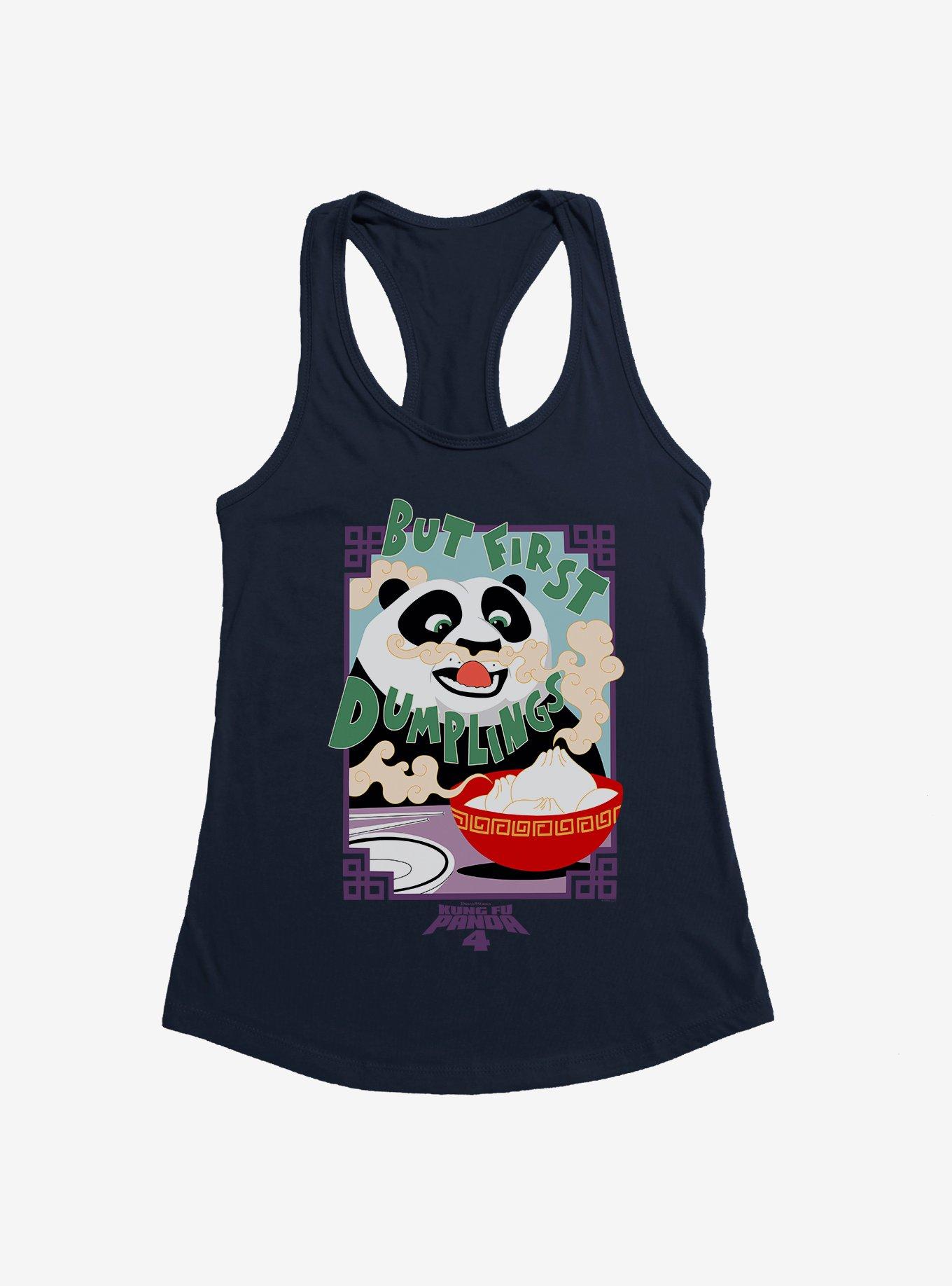 Kung Fu Panda 4 But First Dumplings Girls Tank, , hi-res
