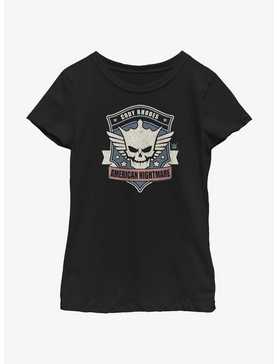 WWE American Nightmare Cody Rhodes Crest Youth Girls T-Shirt, , hi-res