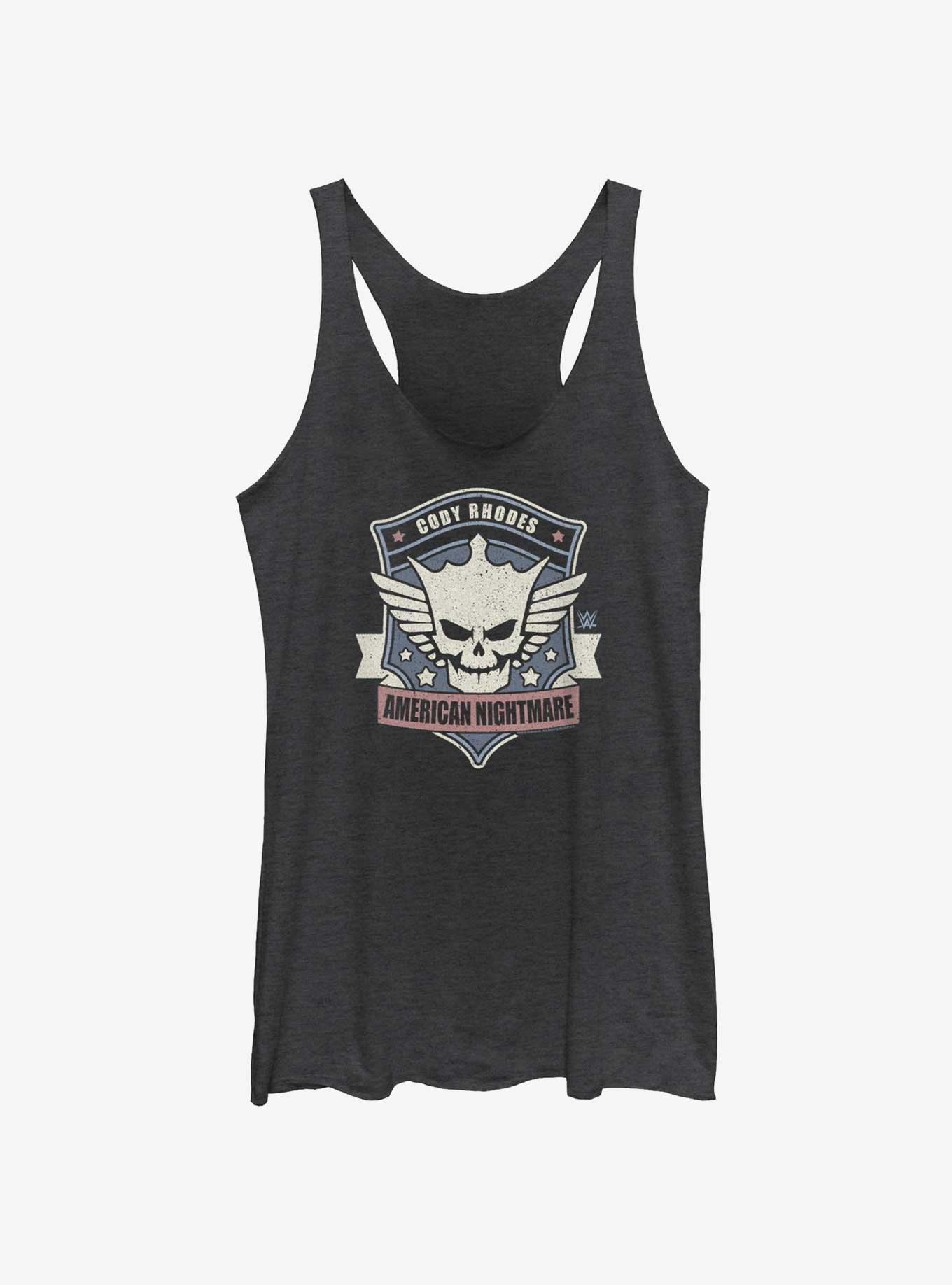 WWE American Nightmare Cody Rhodes Crest Womens Tank Top