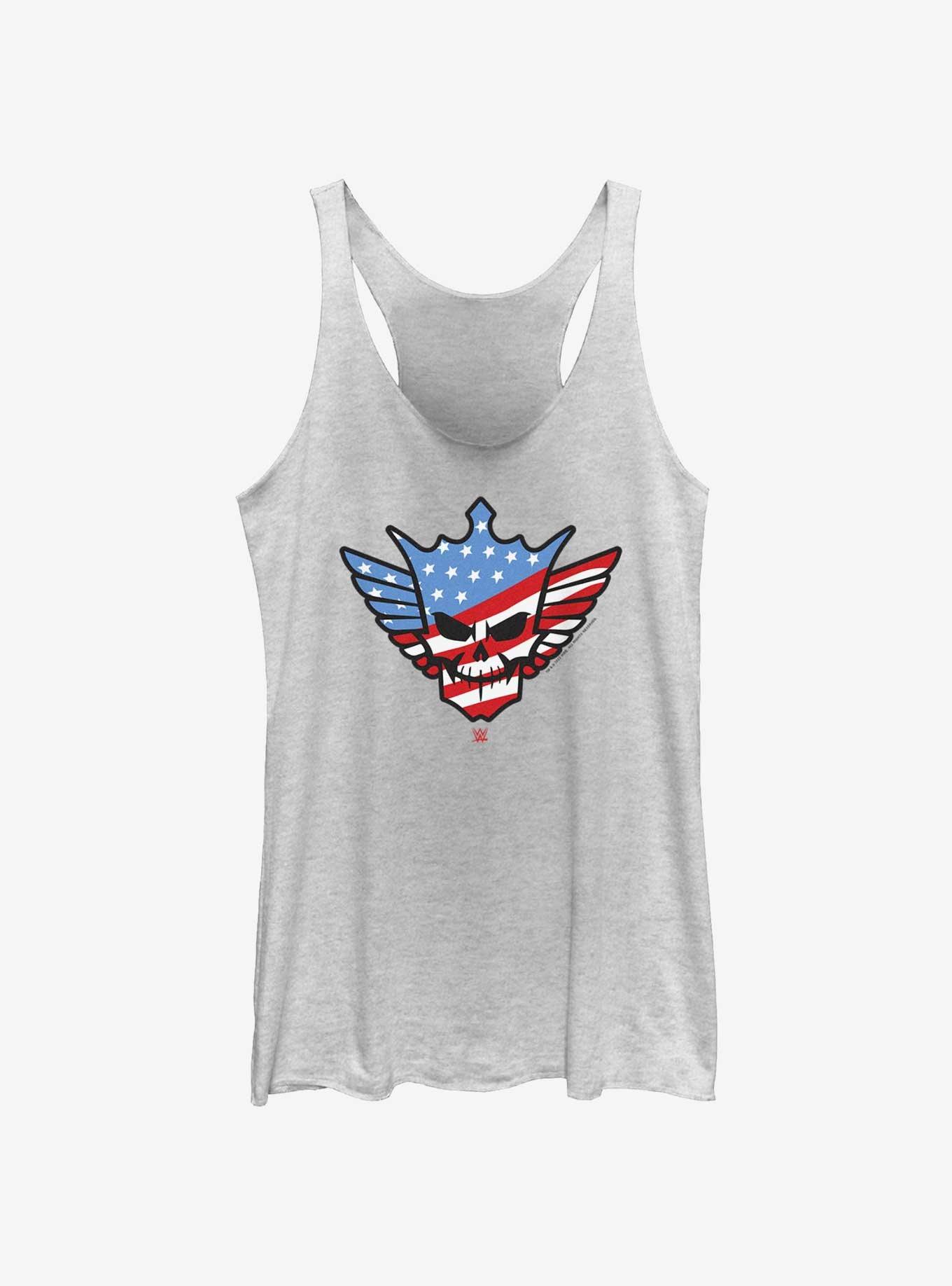 WWE Cody Rhodes American Nightmare Skull Womens Tank Top