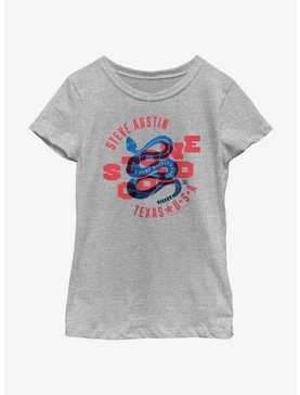 WWE Stone Cold Steve Austin Rattlesnake Youth Girls T-Shirt, , hi-res