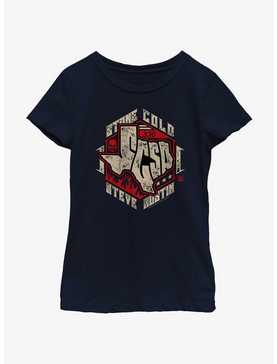 WWE Stone Cold Steve Austin Texas Logo Youth Girls T-Shirt, , hi-res