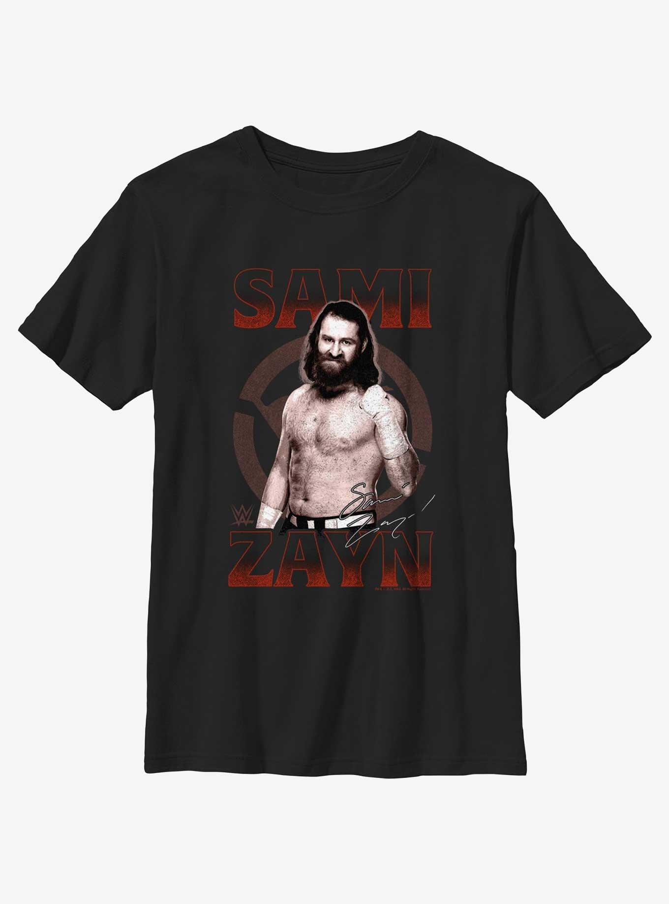 WWE Sami Zayn Portrait Youth T-Shirt