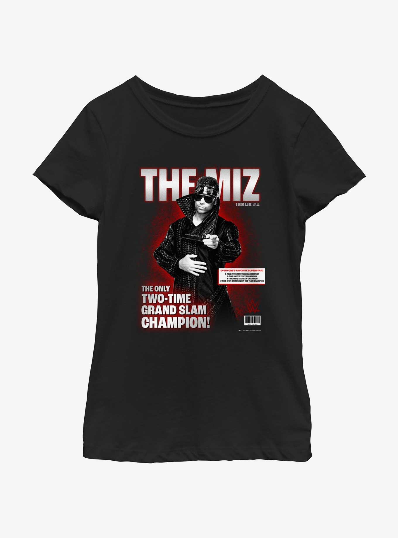 WWE The Miz Magazine Cover Youth Girls T-Shirt