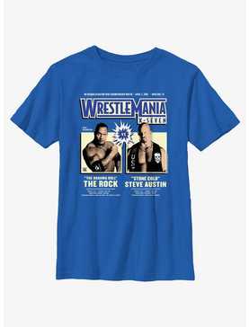 WWE WrestleMania X7 The Rock Vs Steve Austin Youth T-Shirt, , hi-res