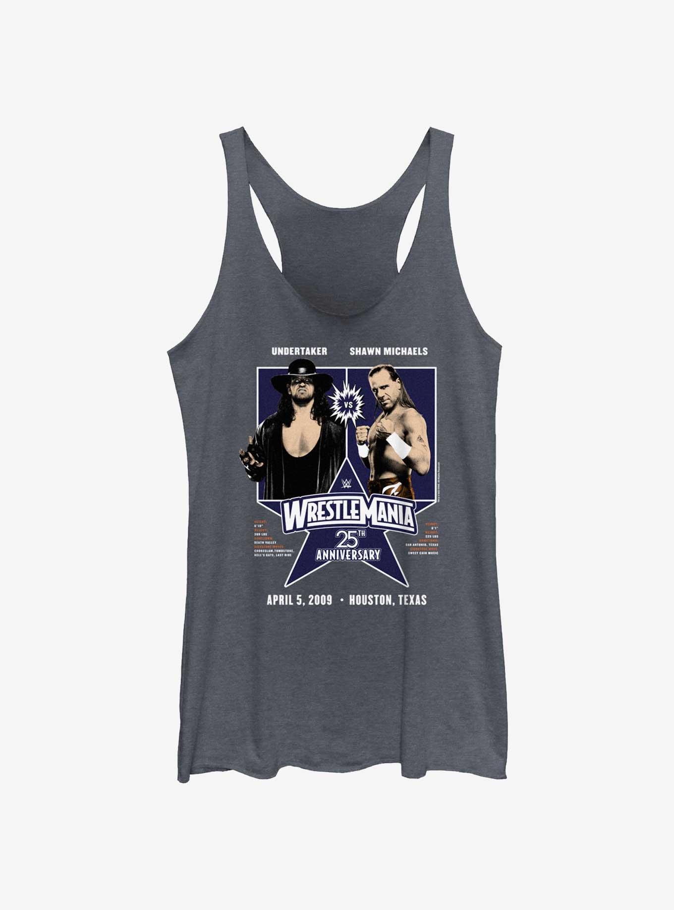 WWE WrestleMania 25 The Undertaker Vs Shawn Michaels Womens Tank Top