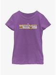 WWE WrestleMania Classic Logo Youth Girls T-Shirt, PURPLE BERRY, hi-res
