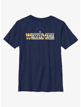 WWE WrestleMania Classic Logo Youth T-Shirt, , hi-res