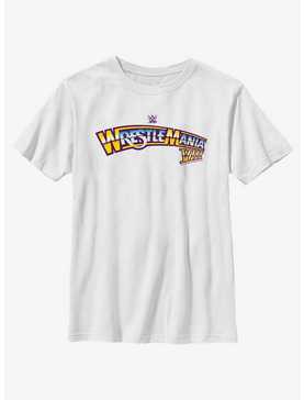 WWE WrestleMania VIII Logo Youth T-Shirt, , hi-res