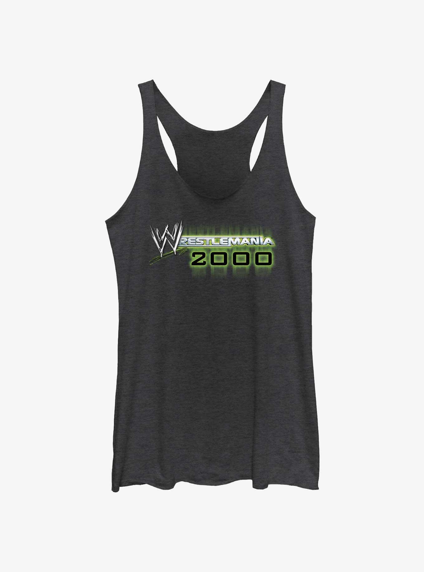 WWE WrestleMania 2000 Logo Womens Tank Top