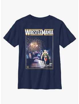 WWE Wrestemania Charlotte Flair Entrance Youth T-Shirt, , hi-res