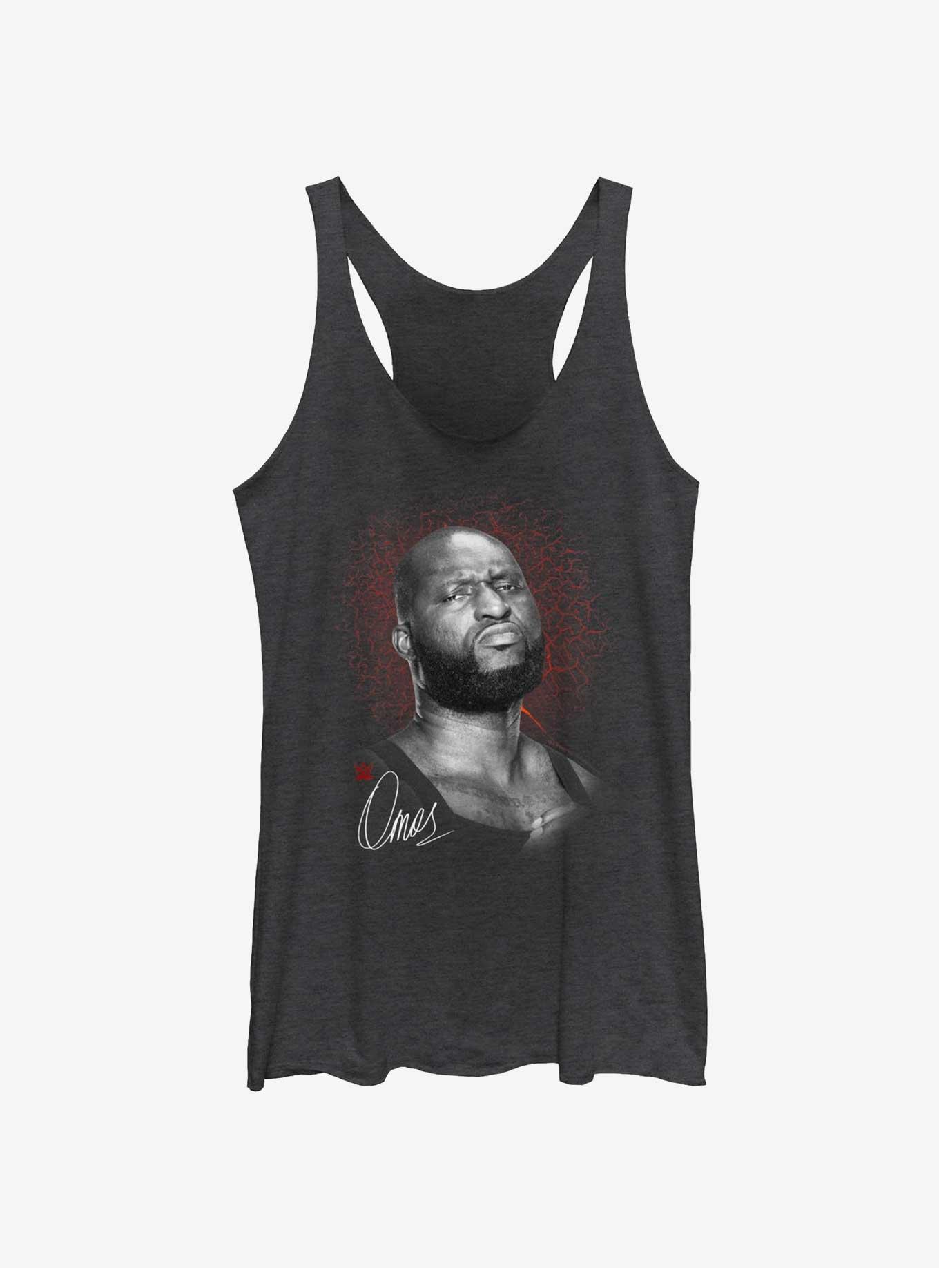 WWE Omos Portrait Womens Tank Top, , hi-res