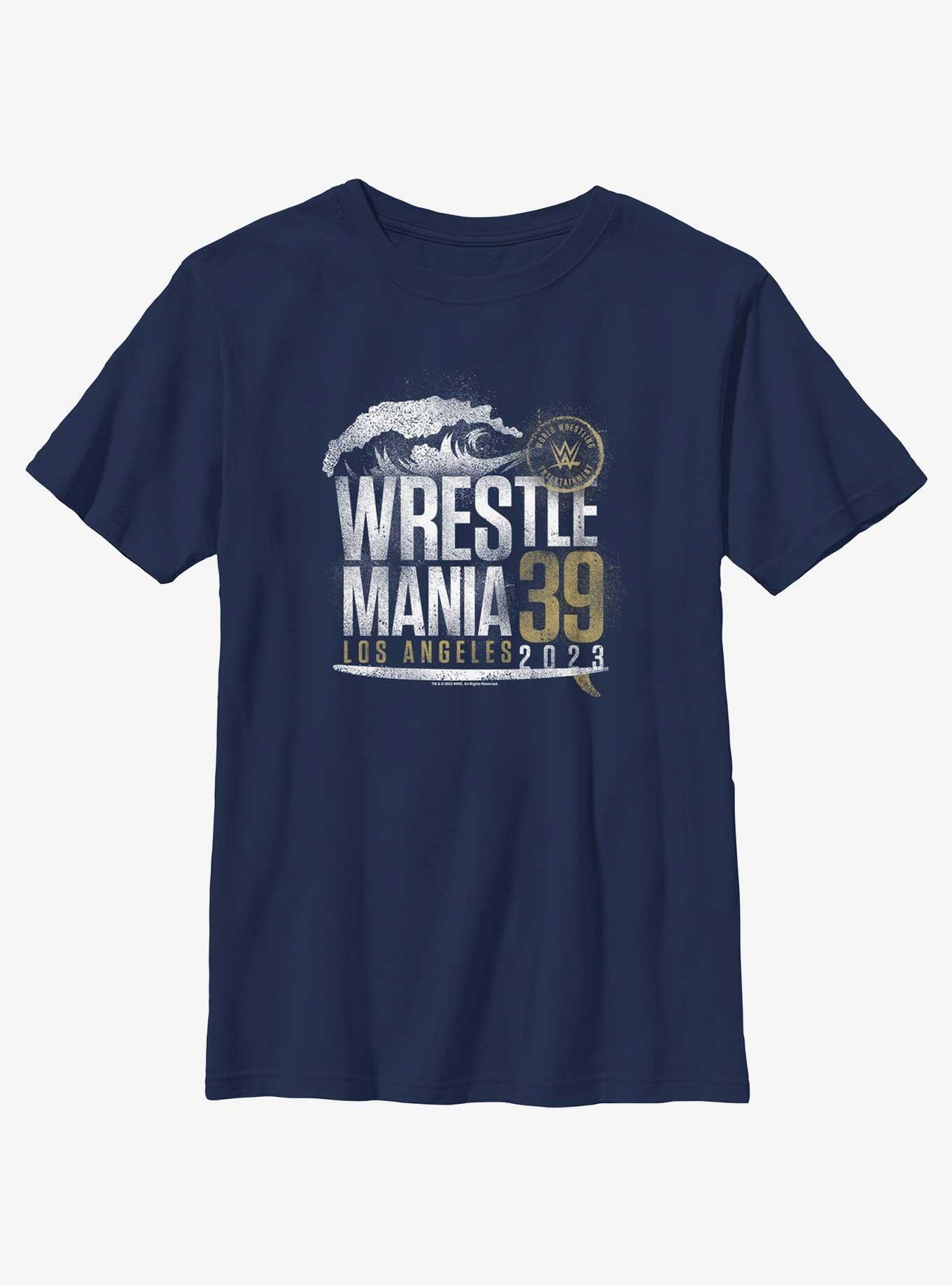 WWE WrestleMania 39 Los Angeles Wave Youth T-Shirt