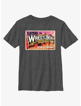 WWE WrestleMania 39 Hollywood Poster Youth T-Shirt, , hi-res