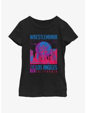 WWE WrestleMania 2023 Los Angeles Poster Youth Girls T-Shirt, , hi-res