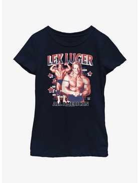 WWE Lex Luger All American Pose Youth Girls T-Shirt, , hi-res