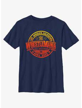 WWE WrestleMania 39 Goes Hollywood Icon Youth T-Shirt, , hi-res