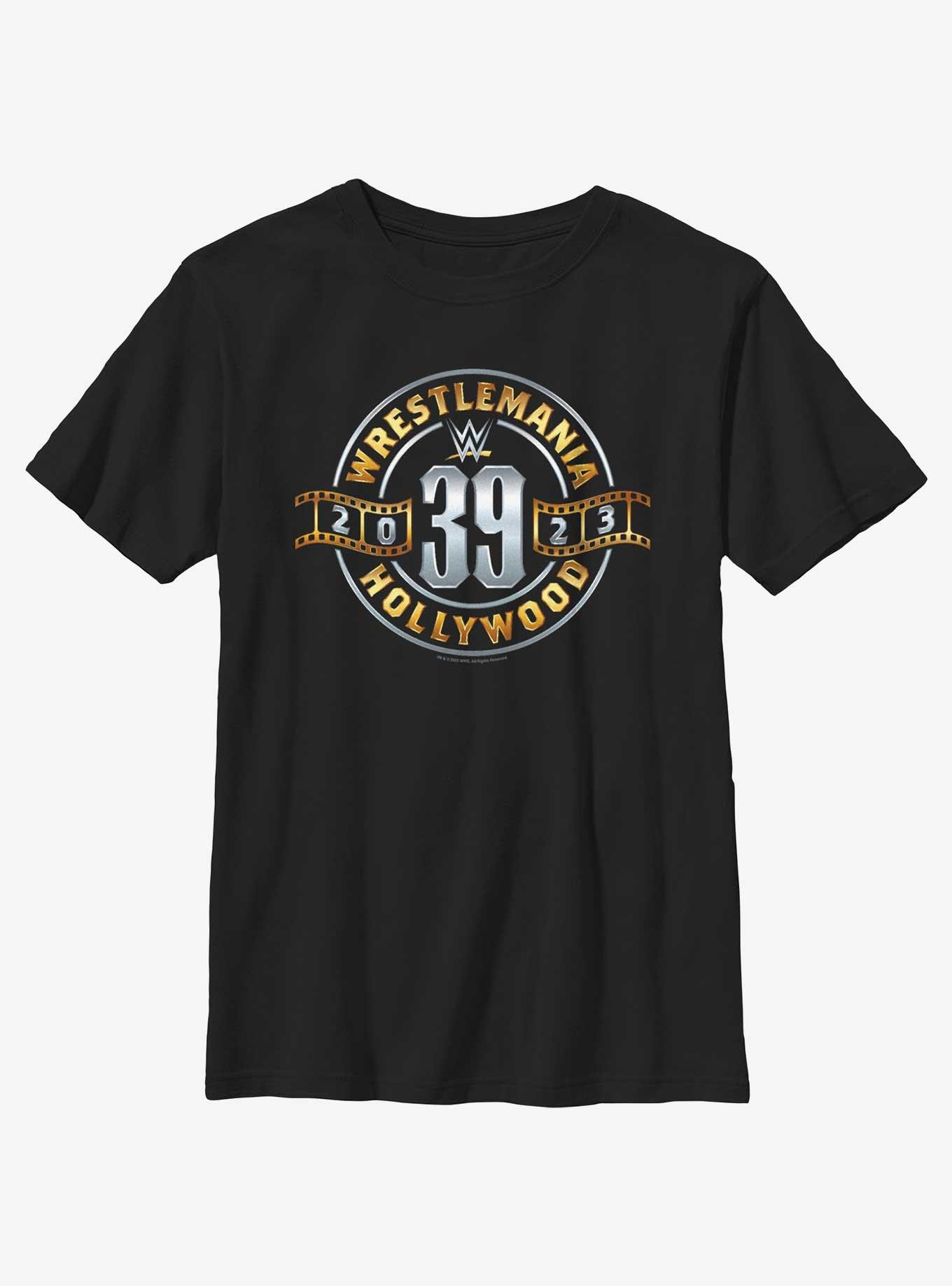 WWE WrestleMania 39 Hollywood Icon Youth T-Shirt