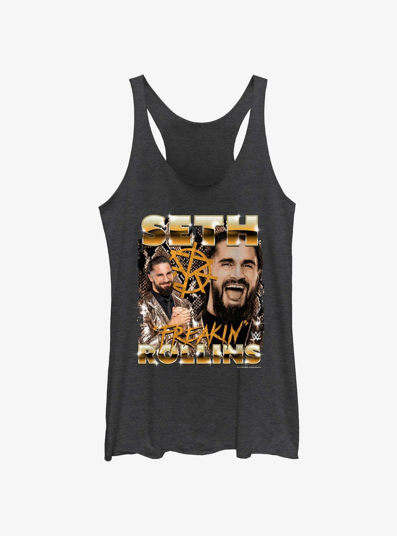 WWE Seth Freakin Rollins Collage Womens Tank Top, , hi-res