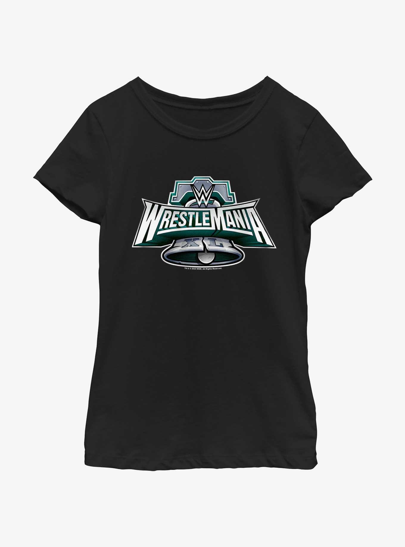 WWE WrestleMania XL Logo Youth Girls T-Shirt