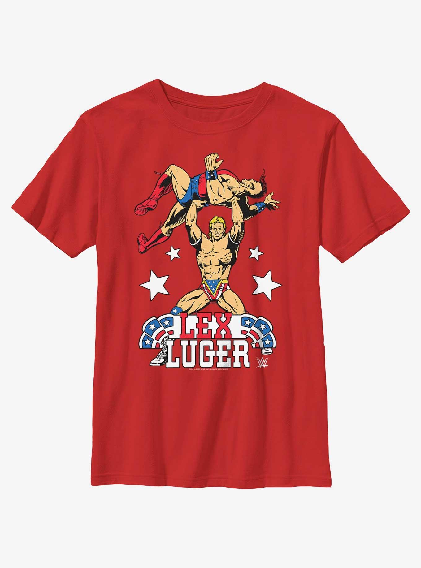 WWE Lex Luger Cartoon Style Youth T-Shirt