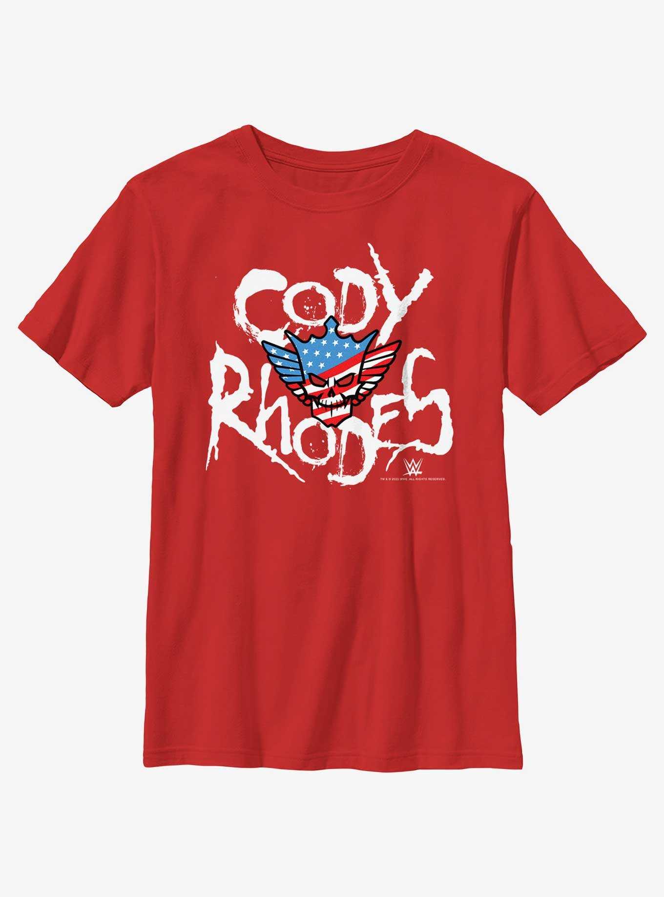 WWE Cody Rhodes Name Logo Youth T-Shirt, , hi-res