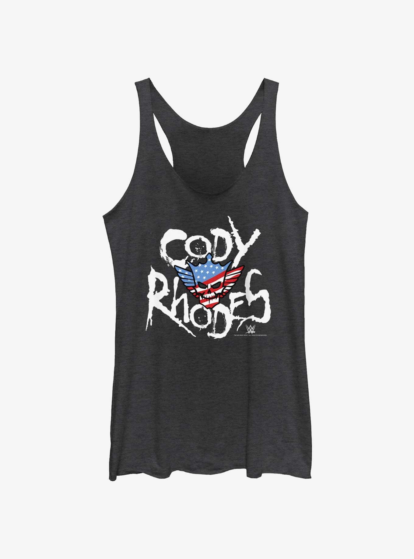 WWE Cody Rhodes Name Logo Womens Tank Top