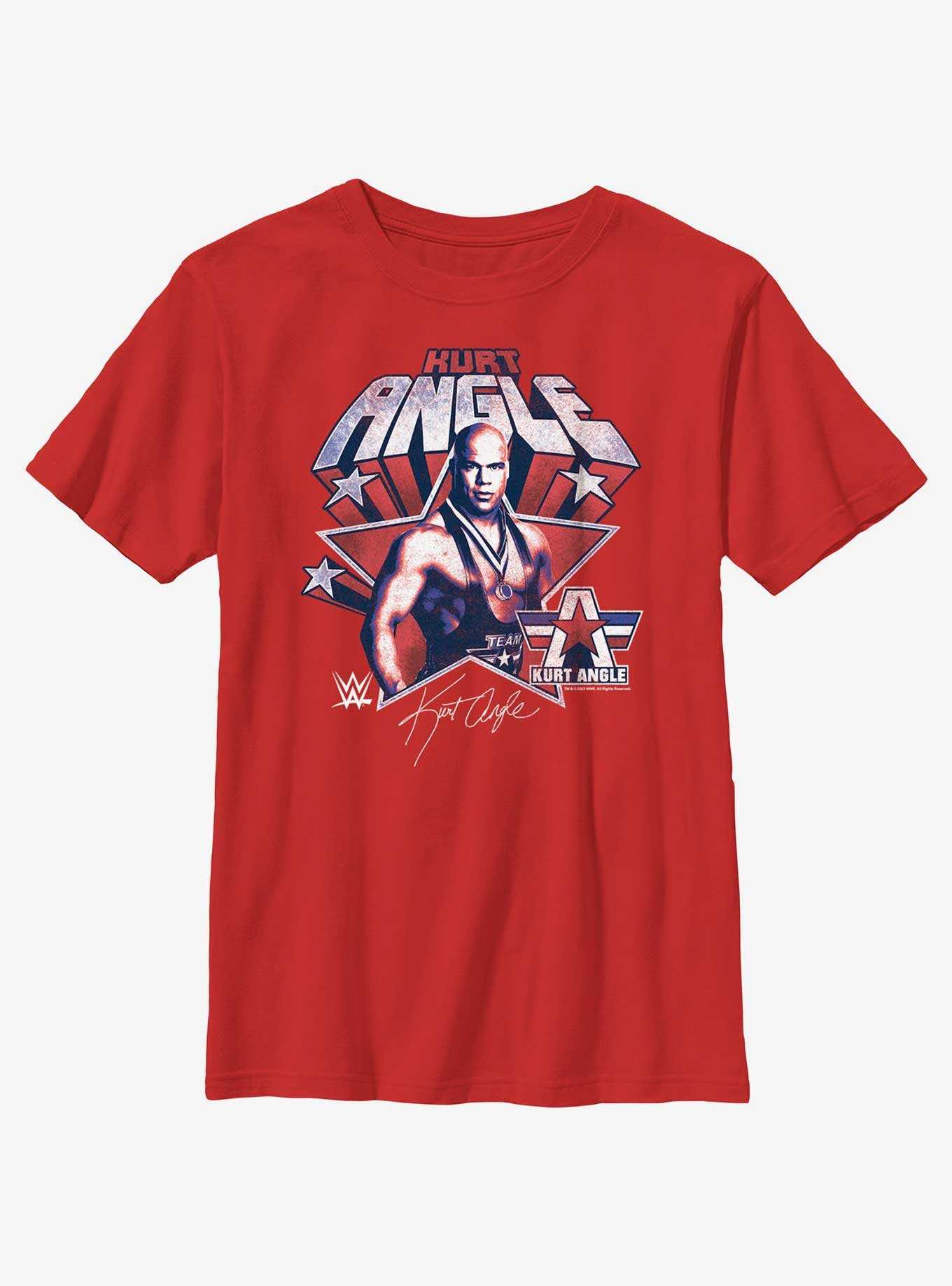 WWE Kurt Angle Star Icon Youth T-Shirt, , hi-res