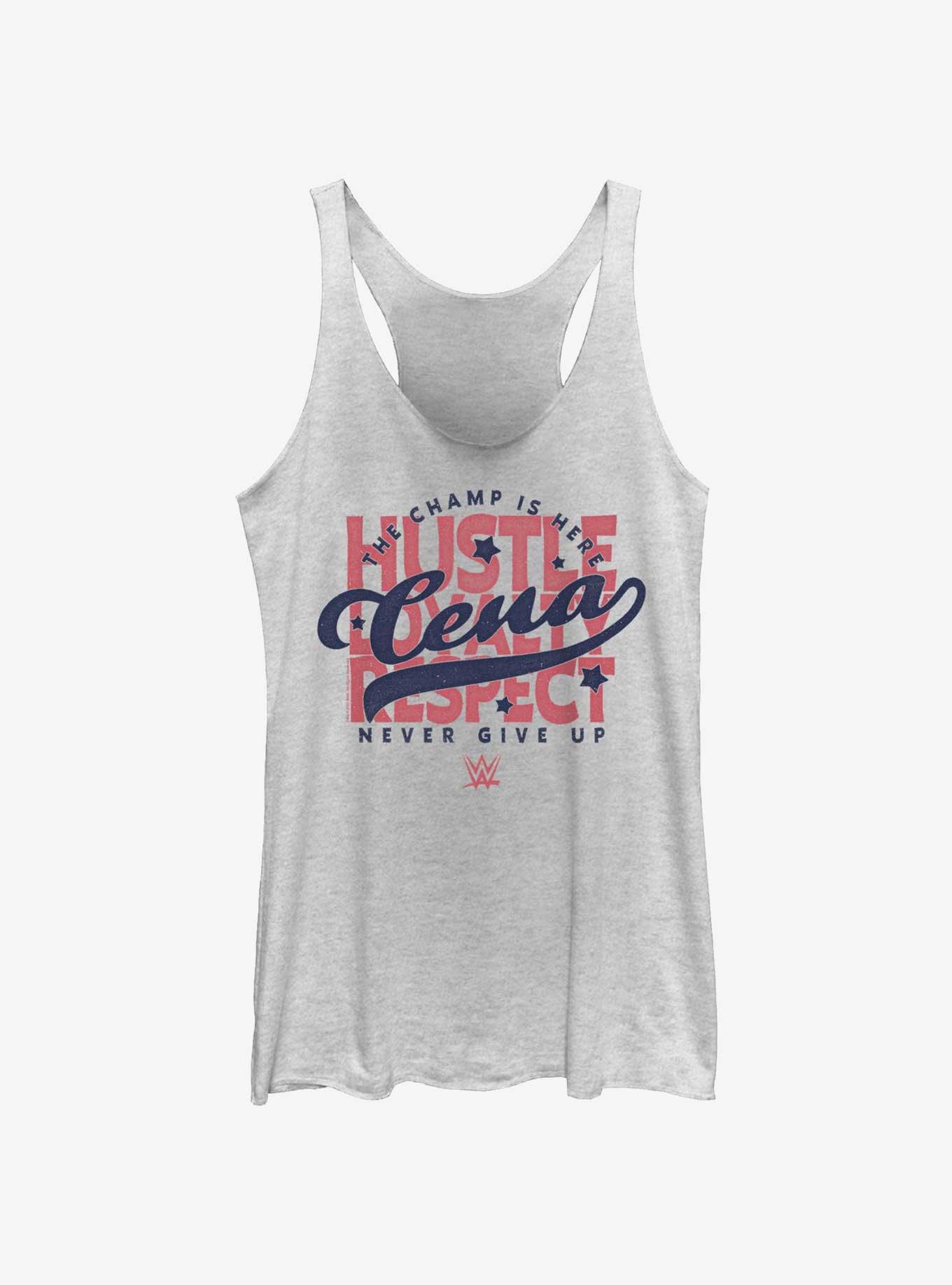 WWE John Cena The Champ Is Here Motto Womens Tank Top