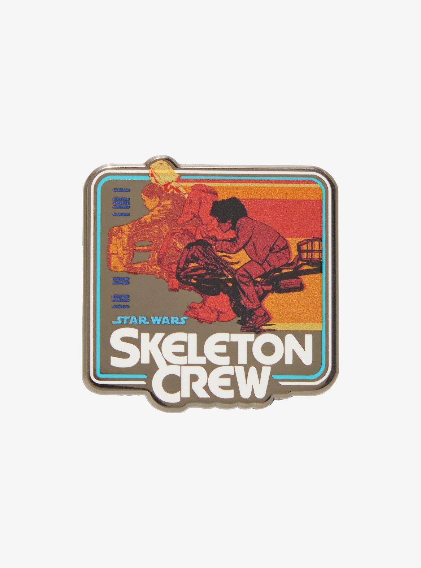 Star Wars: Skeleton Crew Logo Enamel Pin, , hi-res