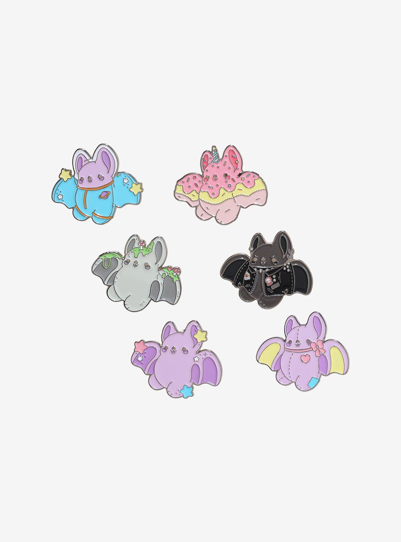 Bat Nuggets Blind Bag Enamel Pin By Bright Bat Design, , hi-res