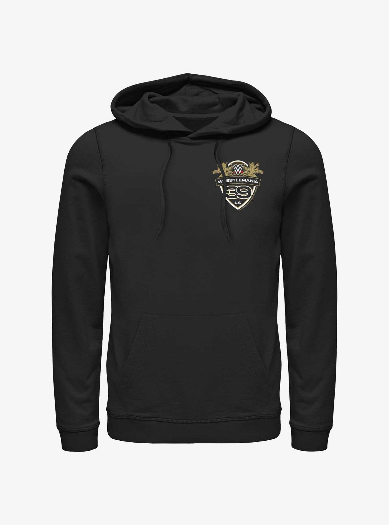 WWE WrestleMania 39 LA Shield Crest Hoodie