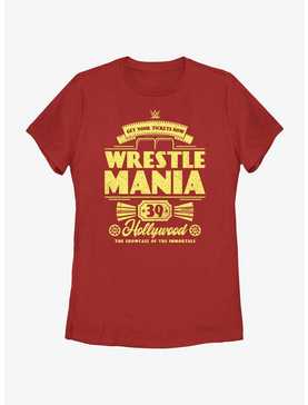 WWE WrestleMania 39 Get Your Tickets Hollywood Womens T-Shirt, , hi-res