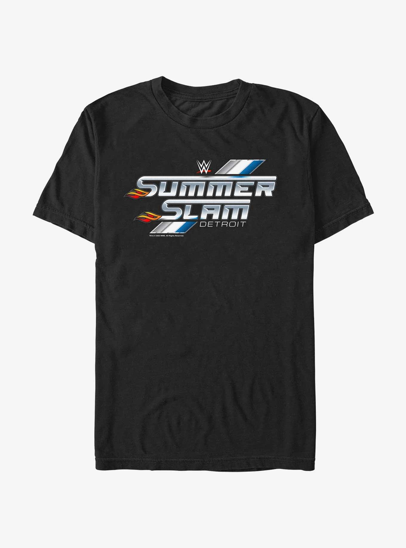 WWE SummerSlam Detroit Logo T-Shirt