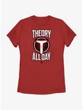 WWE Theory All Day Womens T-Shirt, RED, hi-res