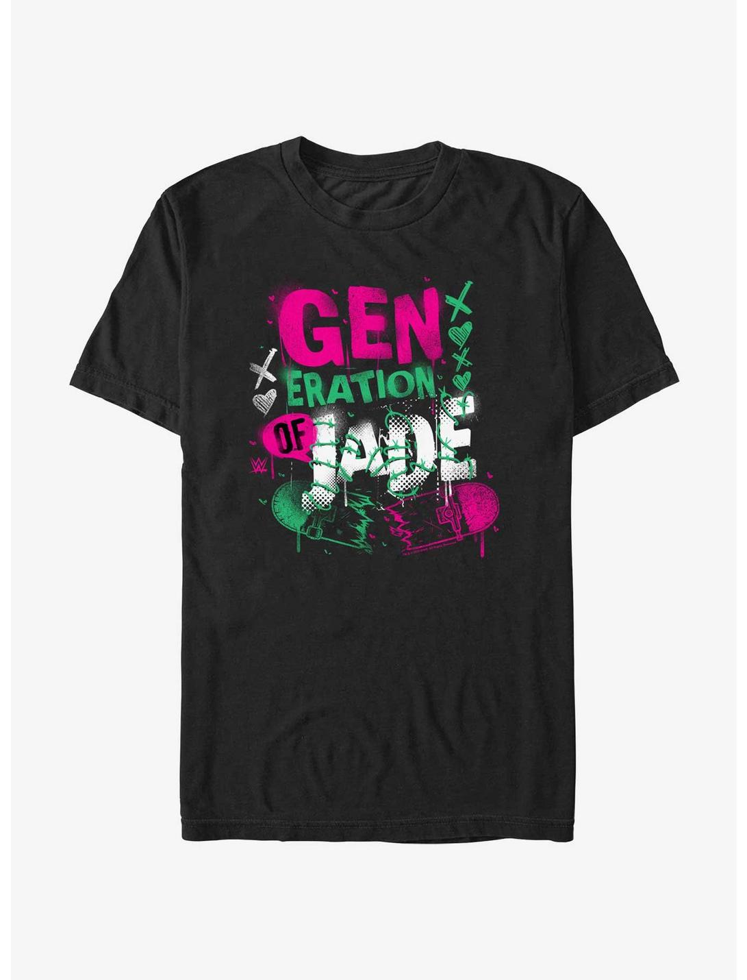 WWE Cora Jade Generation Of Jade T-Shirt, BLACK, hi-res